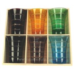 CL20011023  Coffret de 6 gobelets haussman 77,40 €