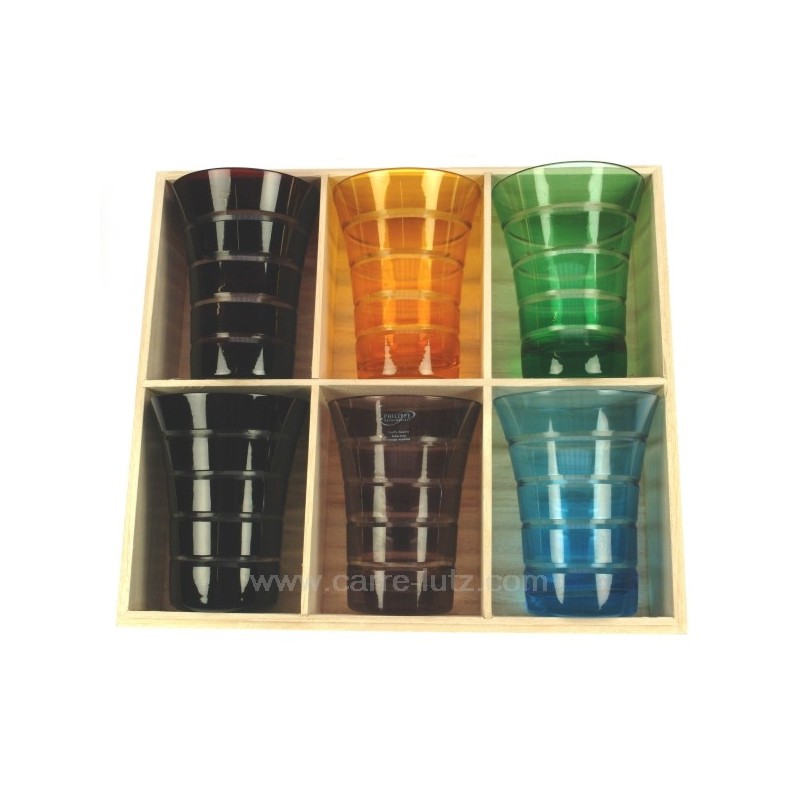 CL20011023 Coffret de 6 gobelets haussman 77,40 € CL20011023 Coffret de 6 gobelets haussman 77,40 €