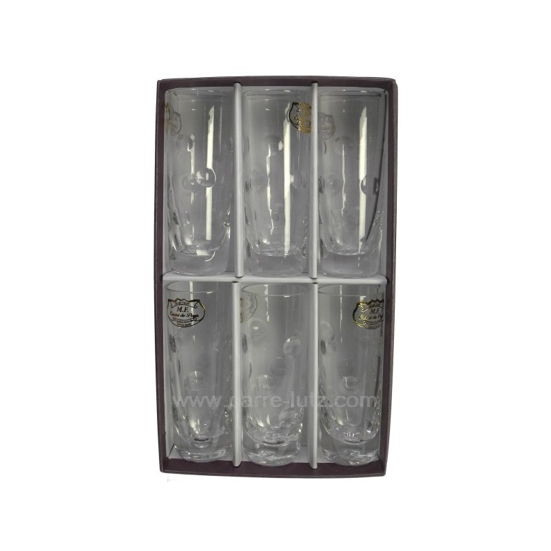 CL20011073  6 verres vodka Pastille 65,00 €