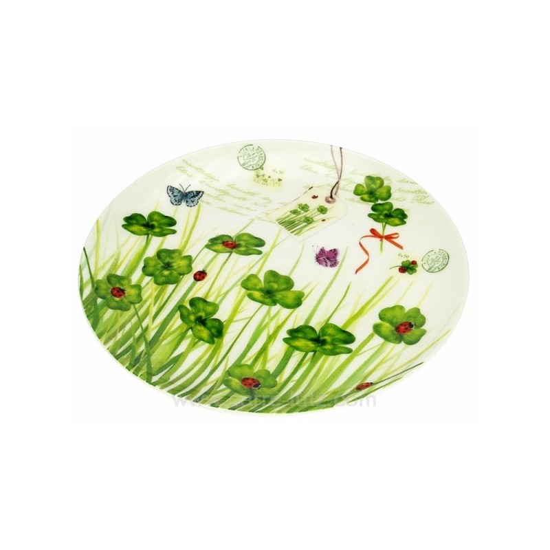 CL21010030 Coffret de 1 assiette dessert trefle 11,60 € CL21010030 Coffret de 1 assiette dessert trefle 11,60 €