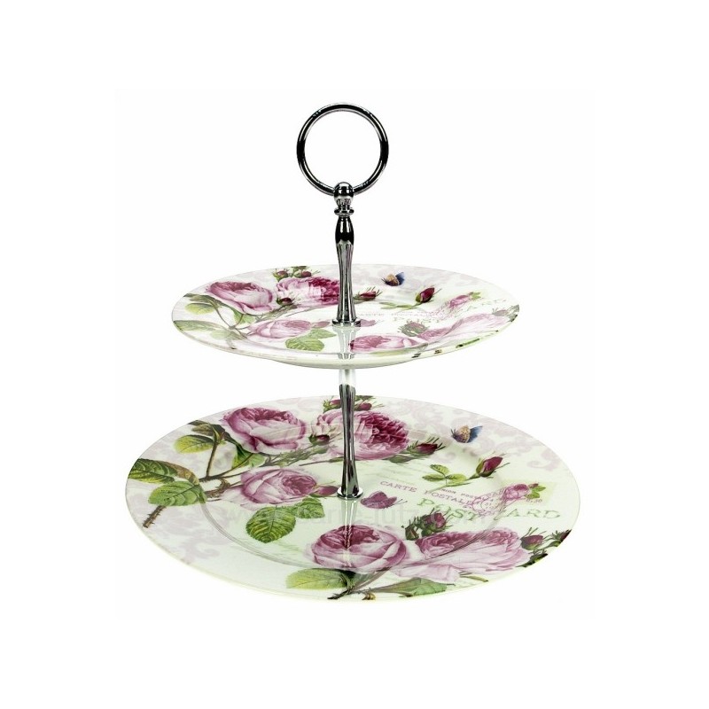 CL21010031 Serviteur 2 etages roses romantiques 32,60 € CL21010031 Serviteur 2 etages roses romantiques 32,60 €