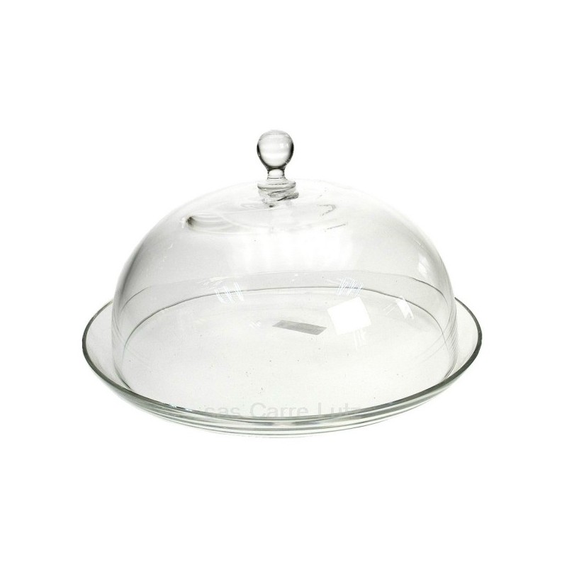 CL21010057  Cloche sur plat en verre 72,90 €