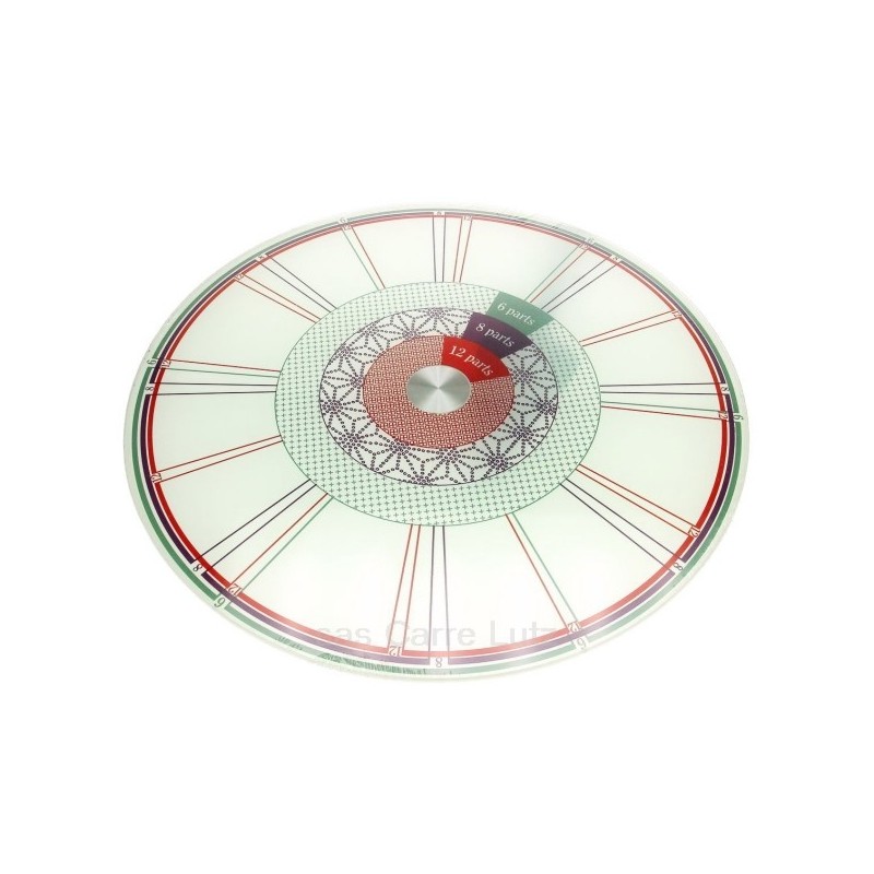 CL21010065 Plat tournant à gateaux en verre avec portions diamètre 35 cm 32,30 € CL21010065 Plat tournant à gateaux en verre avec portions diamètre 35 cm 32,30 €