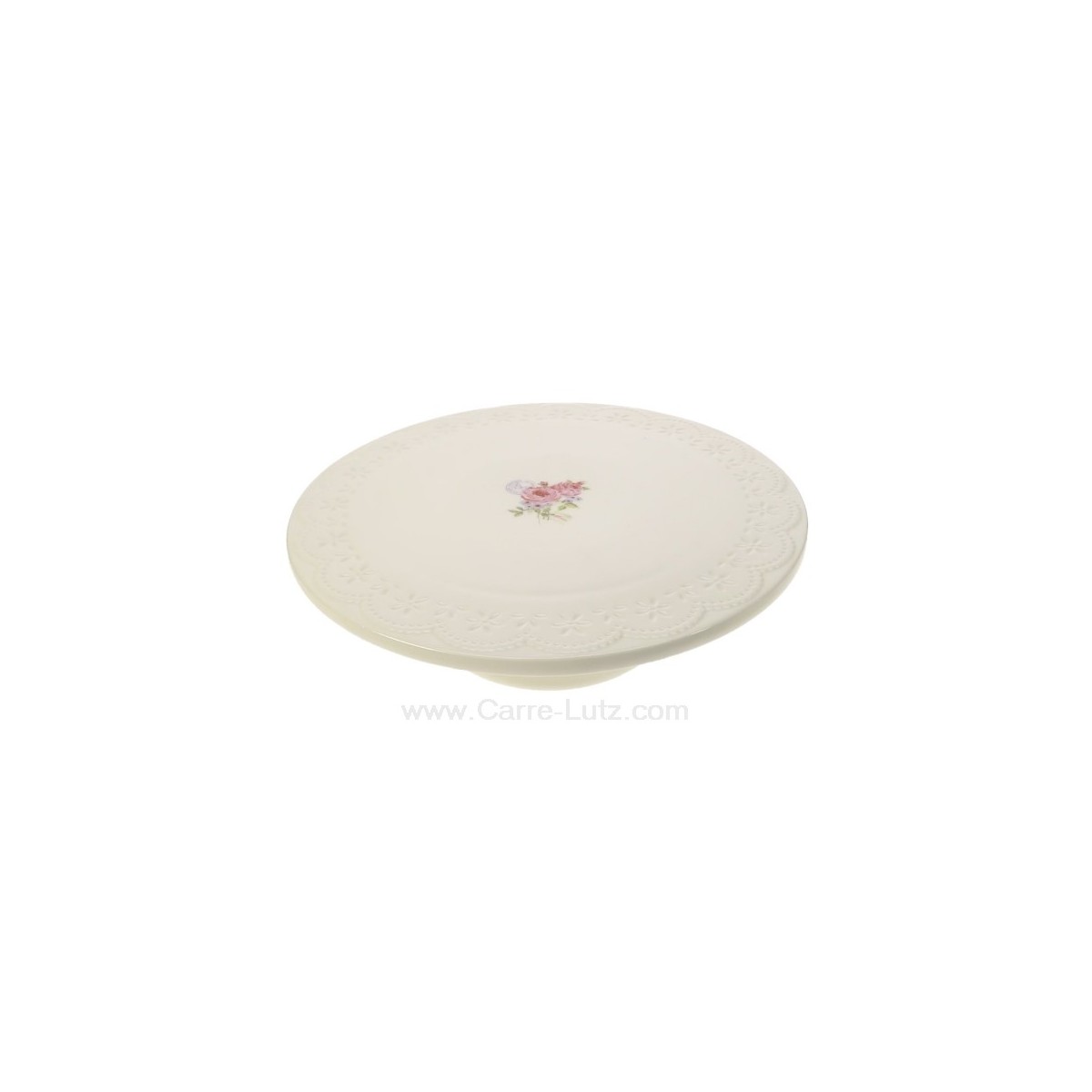CL21010083 Coffret plat à gateaux sur pied en porcelaine dentelle rose en coffret cadeau 31,10 € CL21010083 Coffret plat à gateaux sur pied en porcelaine dentelle rose en coffret cadeau 31,10 €