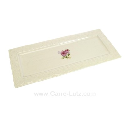 CL21010084  Coffret plat à cake en porcelaine dentelle rose en coffret cadeau 20,90 €