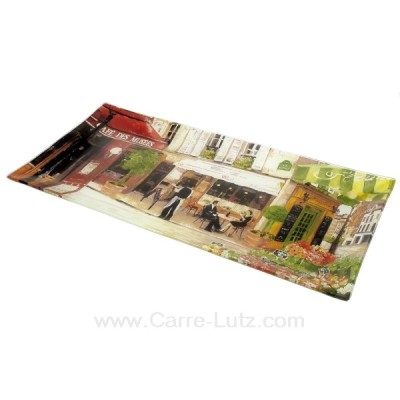 CL21010088 Plat à cake rues de Paris en verre 14,30 €
