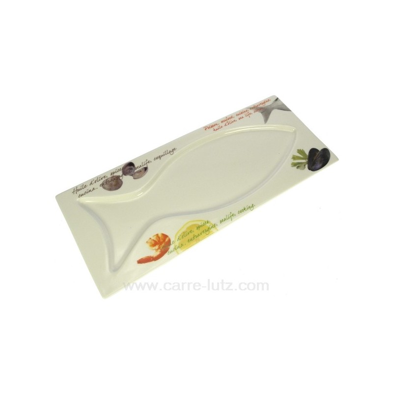 Coffret 2 assiettes a poisson