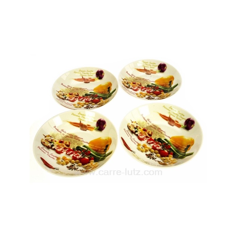 CL21030020 Coffret 4 assiettes a couscous 30,90 € CL21030020 Coffret 4 assiettes a couscous 30,90 €