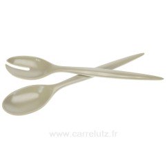 CL22000048  Couvert à salade taupe﻿ en mélamine﻿ 8,80 €