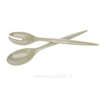 CL22000048  Couvert à salade taupe﻿ en mélamine﻿ 8,80 €