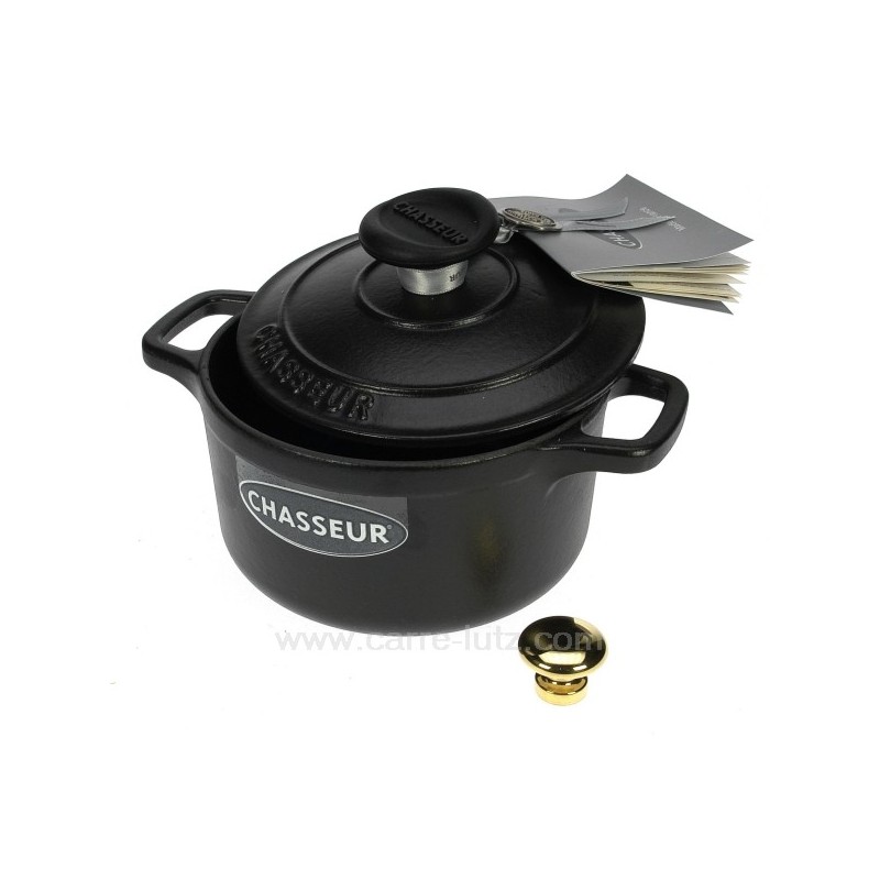 CL25001016  Mini cocotte fonte noire 68,00 €