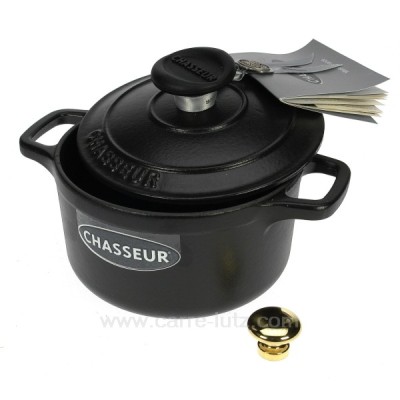 CL25001016 Mini cocotte fonte noire 68,00 €