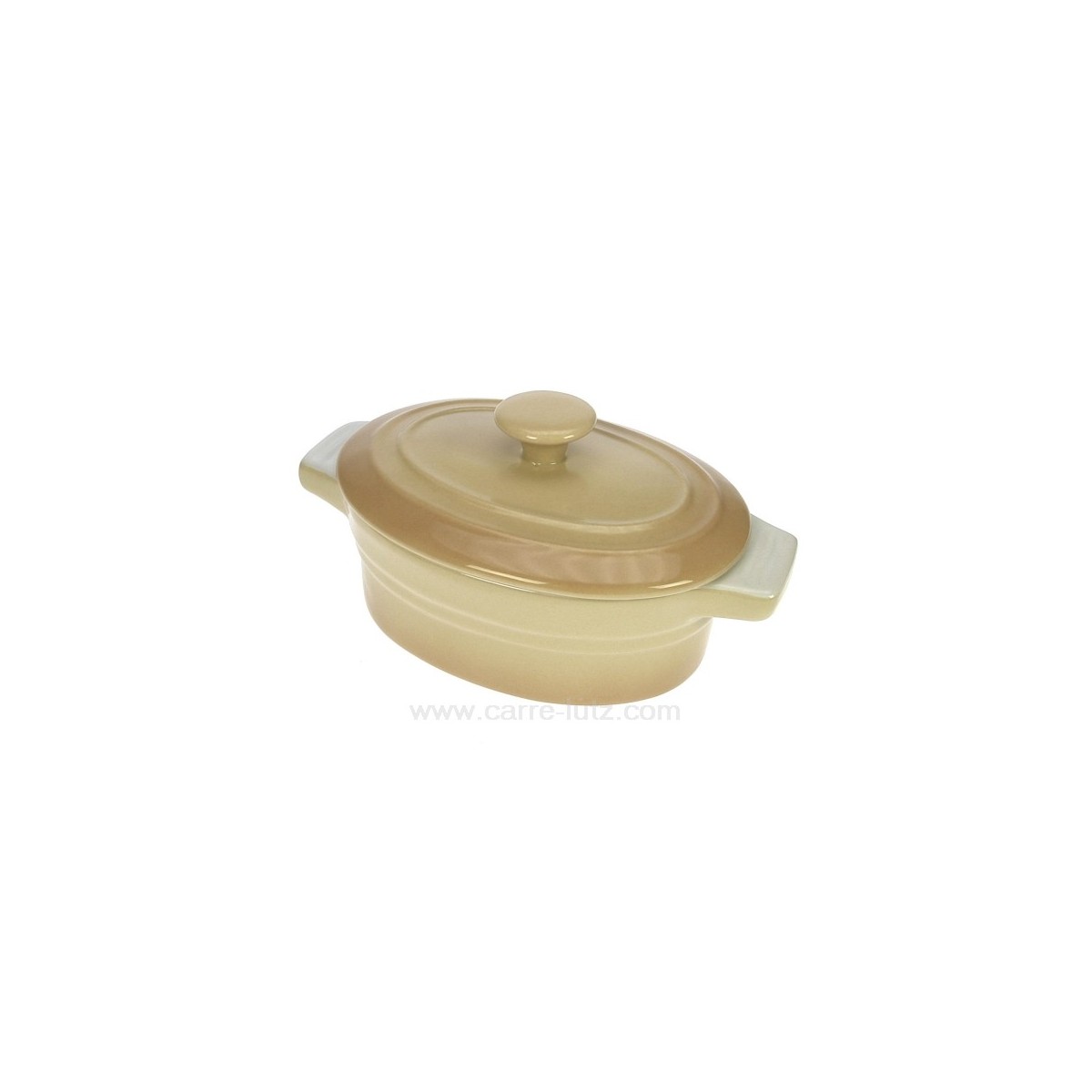 CL25001018  Mini cocotte ovale beige 7,30 €