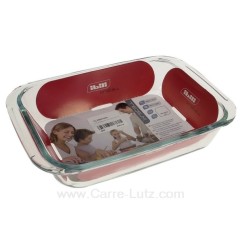 CL25001034  Plat rectangulaire en pyrex 23x15x5 cm 5,60 €