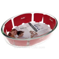 CL25001038  Plat ovale en pyrex 26x18x6 cm 5,70 €