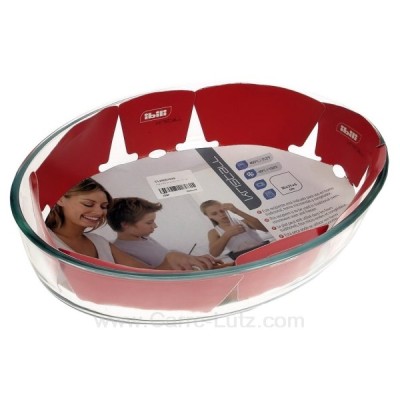 CL25001039  Plat ovale en pyrex 30x21x6 cm 6,80 €