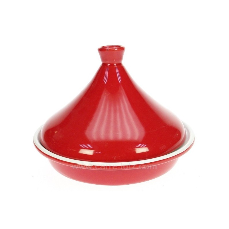 Lot de 2 tajines rouge