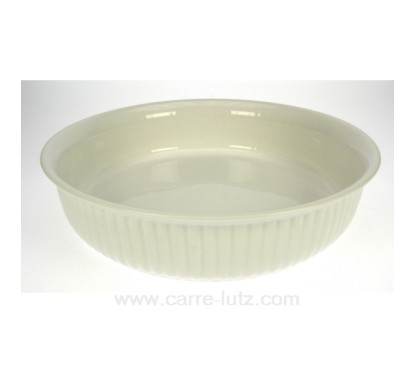 Plat rond 24 cm BIANCO