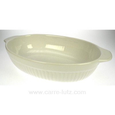 CL25004003  Plat ovale 42 cm BIANCO 42,10 €