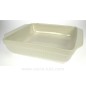 Plat carre 38 cm BIANCO