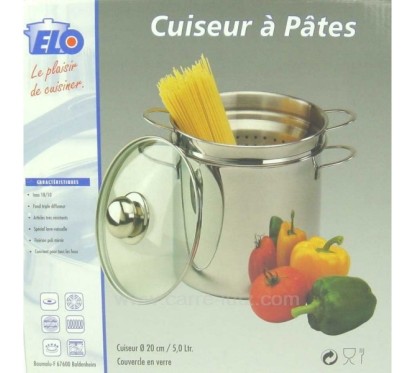 CL25005000  CUISEUR a PaTE EN INOX 50,90 €