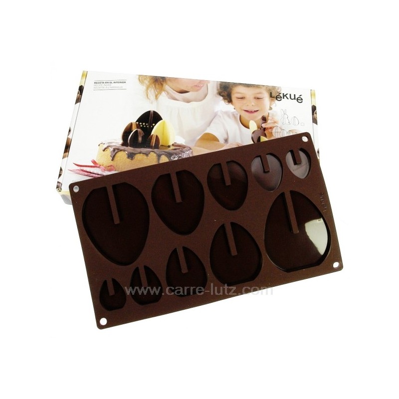 CL27000026  Moule 3D 5 oeufs silicone 18,20 €