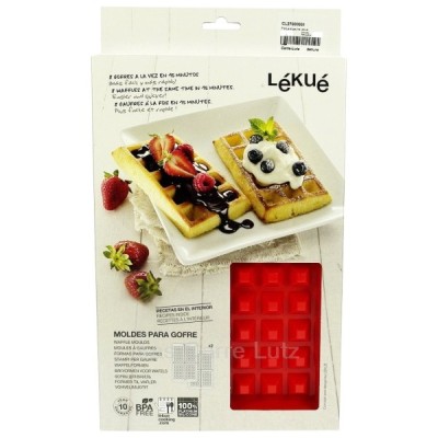 CL27000031  Plaque à gaufre en silicone Lékué 29,90 €