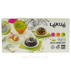 CL27000033  Kit mini cake décor jungle en silicone Lékué 22,50 €