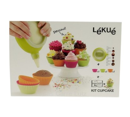 CL27000035  Kit cupcake en silicone Lékué 29,90 €