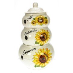 CL29000049  3 pots condiments tournesol 40,80 €