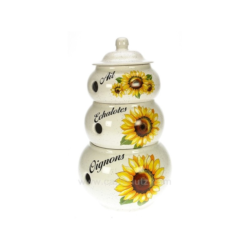 CL29000049  3 pots condiments tournesol 40,80 €