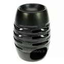 Brule parfum céramique noire forme fut﻿ Drake