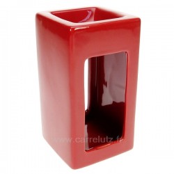 Brule parfum céramique carré rouge﻿ Drake, reference CL30000213