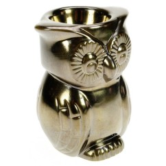 CL30000225  Brule parfum céramique hibou bronze﻿ Drake 11,20 €