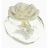 Diffuseur de parfum rose en platre blanche﻿, reference CL30000300