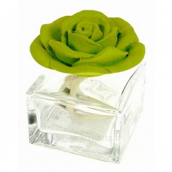 Diffuseur de parfum rose en platre verte﻿, reference CL30000305