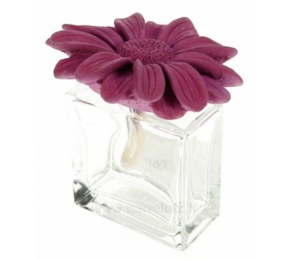 Diffuseur de parfum marguerite en platre rose﻿