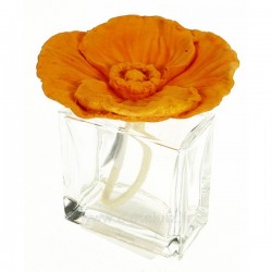 Diffuseur de parfum coquelicot en platre orange﻿, reference CL30000313