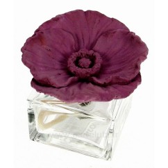 CL30000316  Diffuseur de parfum coquelicot en platre rose foncé﻿ 11,20 €