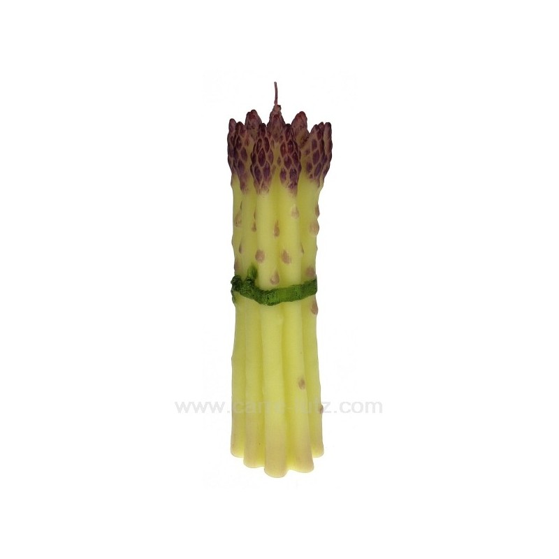 Bougie Botte d asperges hauteur 33 cm Point à la ligne