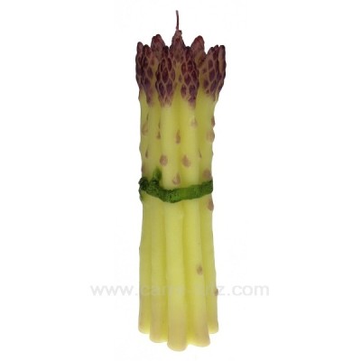 CL31000023  Bougie Botte d asperges hauteur 33 cm Point à la ligne 39,00 €
