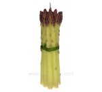 CL31000023  Bougie Botte d asperges hauteur 33 cm Point à la ligne 39,00 €