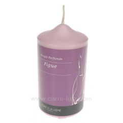 CL31000034  Bougie pilier parfumée figue hauteur 11 cm Point à la ligne 9,30 €