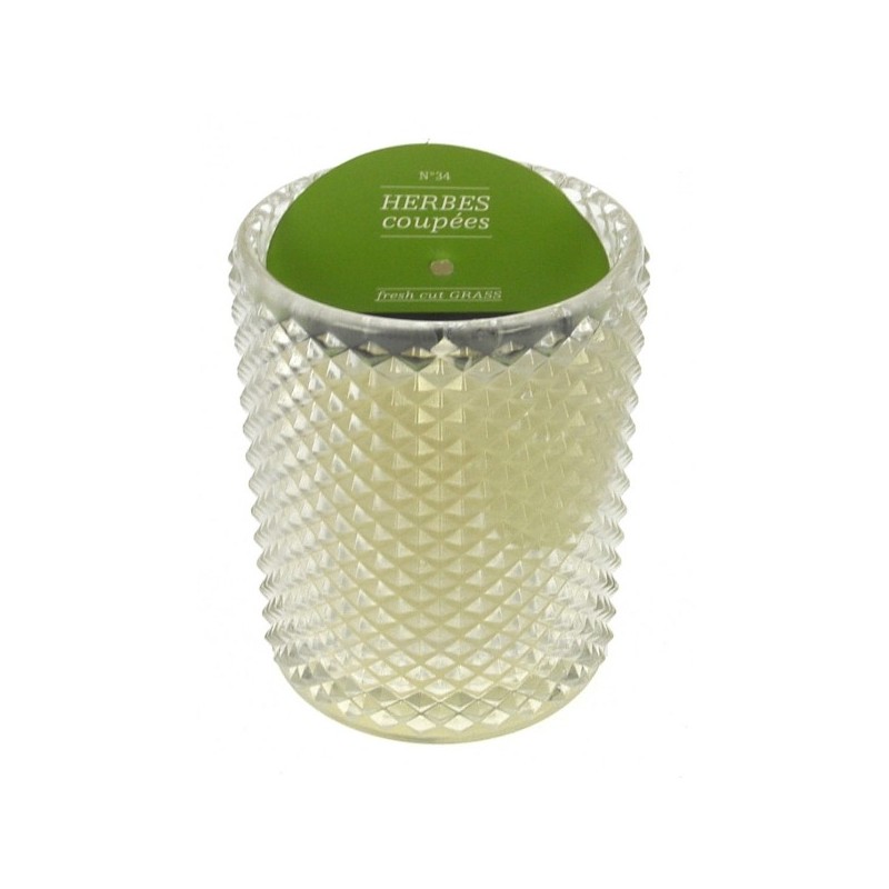 CL31000049  Bougie parfumée Herbes coupees Point à la ligne 21,50 €