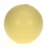 Bougie boule beige diamètre 8 cm Point à la ligne, reference CL31000071