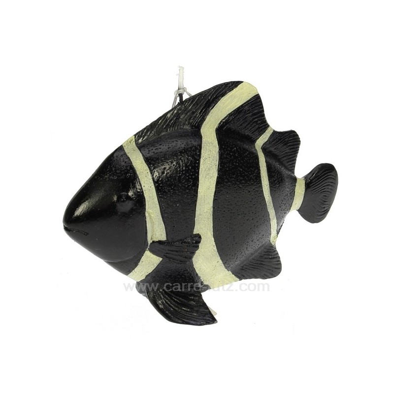 CL31000101  Bougie Poisson noir et blanc Point à la ligne 10,00 €