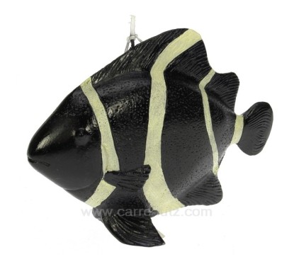 CL31000101  Bougie Poisson noir et blanc Point à la ligne 10,00 €