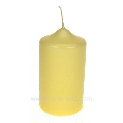 CL31000121  Bougie Pilier beige hauteur 11 cm Point à la ligne 8,40 €