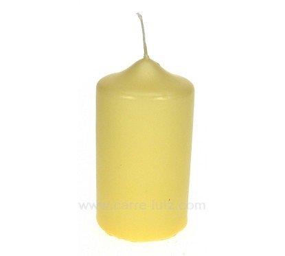 CL31000121  Bougie Pilier beige hauteur 11 cm Point à la ligne 8,40 €
