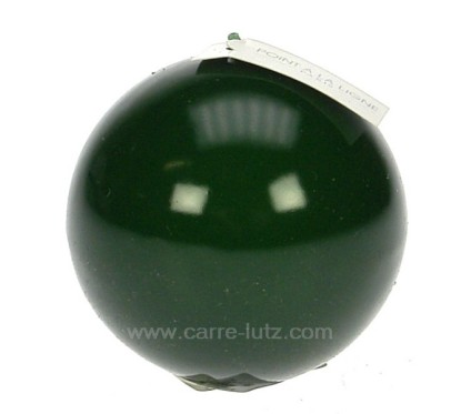 Bougie boule sapin glacé diamètre 8 cm  Point à la ligne